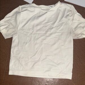 Cream Short Sleeve T-Shirt